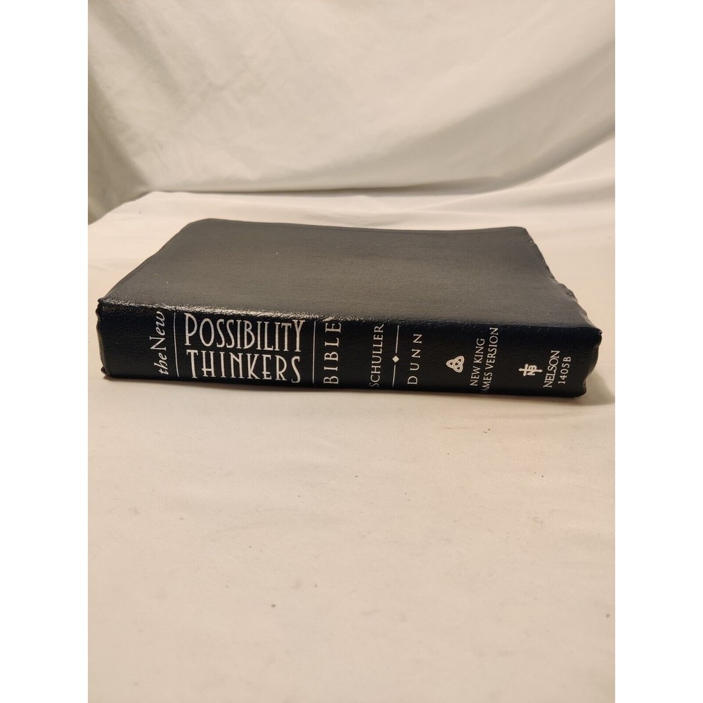 The New Possibility Thinkers Bible NKJV Nelson 1405B - Blue Bonded Leather 1996